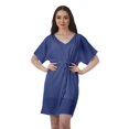 thumbnail image 1 of Moomaya Robes d'Anniversaire Femmes Robe de Travail Imprimée Femmes Bureau Robes à Col en V, 1 of 6
