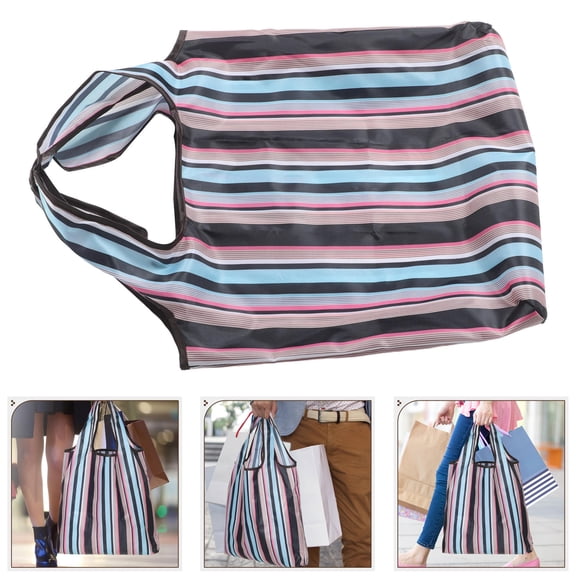 FELTECHELECTR Waterproof Multi Nylon Reusable Tote for Shopping with Versatile Design and Large Capacity