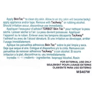 Skin Tac Adhesive Barrier Wipe: 50 Count White