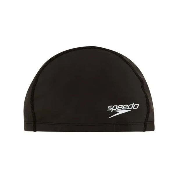 Speedo - Gorro de Natación Pace para Adultos (Negro)