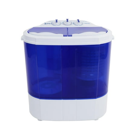 Washing Machine Combo Ktaxon Mini Portable Washing Machine/Spin Wash 16.6/10/13.4Lbs Capacity Compact Washer for Clothes ()