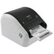 thumbnail image 3 of Impresora térmica de etiquetas Brother QL-1100 de gran formato negra, 3 of 6