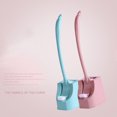 thumbnail image 3 of Worallymy - Juego de escobillas para baño, cerdas fuertes, buenos agarres, cepillo largo compacto, base pesada Worallymy JD735795275, 3 of 6