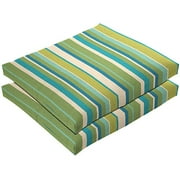 Topanga Stripe Sea Grass Seat Cushion