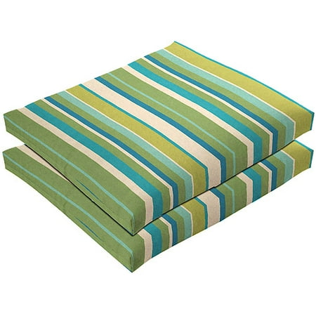 Topanga Stripe Sea Grass Seat Cushion