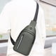 thumbnail image 4 of Bolso de pecho | Bolso bandolera pequeño para viajes, deportes y hombro | Mochila ligera y compacta de poliéster repelente al agua | Correas ajustables y panel trasero transpirable | Para ir al, 4 of 6