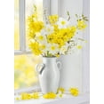 thumbnail image 4 of 18.5-Inch Ceramic Vase with Dual Handles, White, Pack 1, 4 of 7