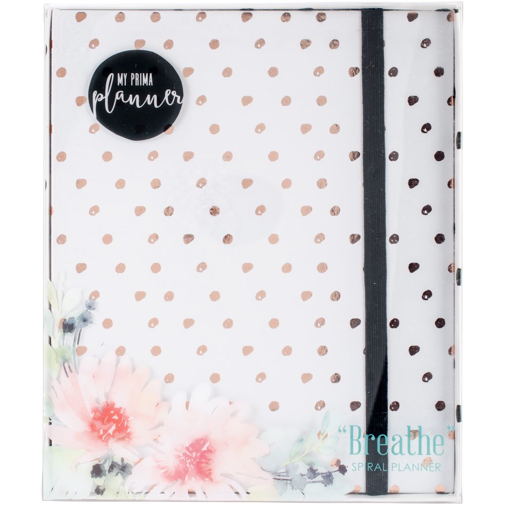 My Prima Planner Spiral Bound Planner 7.25"X8.5"Breathe