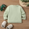 thumbnail image 6 of PatPat Toddler Boys Girls Sweatshirts & Hoodies Animal Graphic Tees, Pale Green, 5-6 Years, 6 of 7