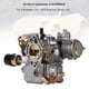 thumbnail image 4 of Carburador 34 Pict-3 113129031K para VW Beetles 1971-1979 puerto dual 1600cc 12V, 4 of 11