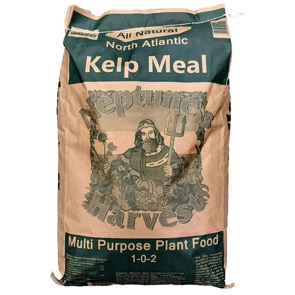 Neptune's Harvest Kelp Meal Organic Fertilizer Plant Food, 50 Pound Bag