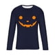 thumbnail image 5 of Blusas y camisas de manga larga y cuello redondo para hombre, moda informal, estampado, deportivas, de manga larga y cuello redondo, blusas, camisas, blusas para hombre, poliéster, 5 of 5