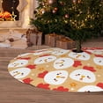 thumbnail image 6 of Yiaed Cartoon Chicken Print Christmas Tree Skirt , Tree SkirtsTree Mat for Christmas Winter Holiday Indoor Decorations-30", 6 of 7