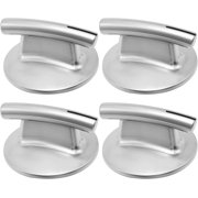 4-Pack 74010839 Cooktop Burner Knob Replacement for Jenn-Air Stove/Ran JED8430BDB18 JED8430BDB JED8430BDF JED8430BDS JED8430BDF18 JED8430BDS18 WP74010839 PS2088183 7737P372-60 AP4100128