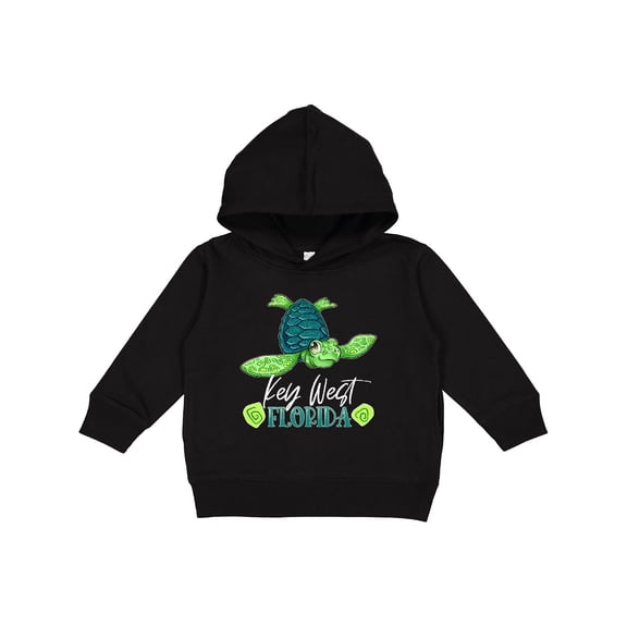 Inktastic Key West, Florida Happy Sea Turtle Toddler Hoodie