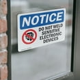 thumbnail image 4 of (2 Pack) Do Not Weld Sensitive Electronic Sign, 4 of 7