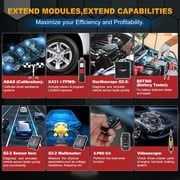 LAUNCH X431 PROS Elite Car Diagnostic Scan Tool, All System Diagnostics, 32+ Services, Active Test, Support CANFD DoIP and FCA Autoauth
