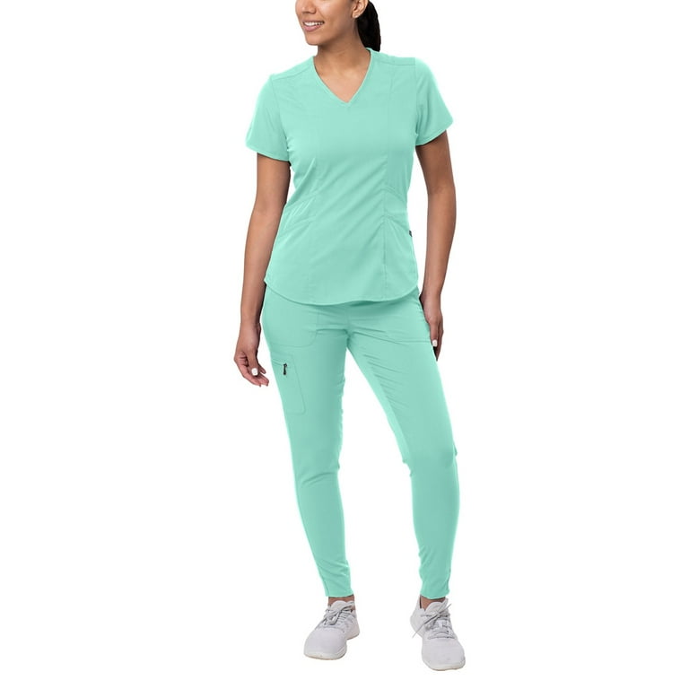 Yoga top scrub pants sale