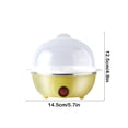 thumbnail image 3 of Mini Cooker for Kitchen, Stainless Steel Egg Boiler, Multi-Function Breakfast Cooker for Home Use, Automatic Shut-Off & Easy Operation for Steaming Eggs, Kitchen Gadgets & Essentials, 3 of 6