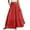 C-Watermelon Red205, variant on DHFJKG Maxi Skirts For Women Linen High Waisted Flowy A-Line Elastic Waist Skirt (With Belt) Casual Boho Summer Beach Vacation Clothes Trendy Skirt