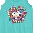 thumbnail image 2 of Peanuts - Hug Heart Flower  - Toddler and Youth Girls A-line Dress, 2 of 5