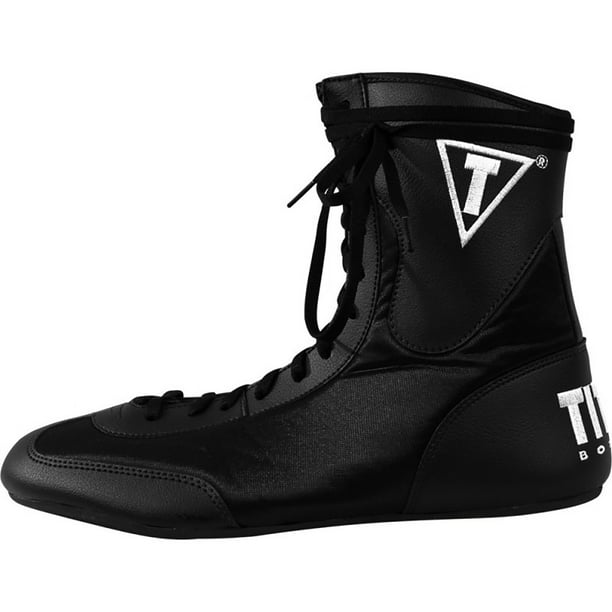 Title Boxing Speed-Flex Encore Mid-Length Boxing Shoes - 10 - Black -  Walmart.com