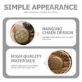 thumbnail image 2 of Vintage Watch Pocket Watch Quartz Pocket Watch Portable Watch with Chain, 2 of 6
