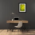 thumbnail image 3 of Millet, Karyn 13x18 Black Ornate Wood Framed with Double Matting Museum Art Print Titled - Green Leaves I, 3 of 4