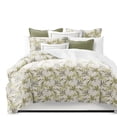 thumbnail image 1 of Renee Palm Green Comforter Set Super Queen, 1 of 9