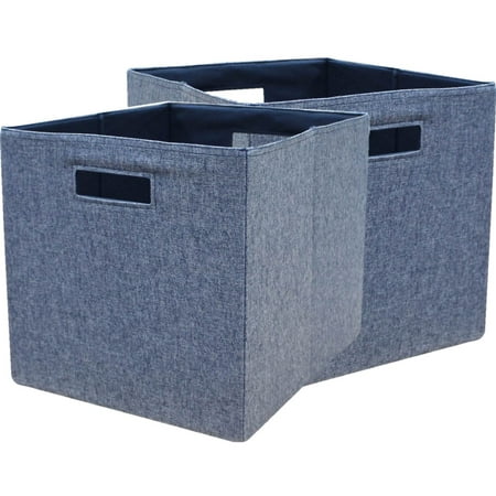 Better Homes and Gardens Fabric Cube Storage Bins (12.75