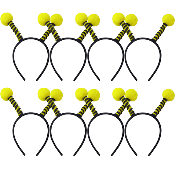 14Pcs Hair Hoop Bee Tentacle Headbands Bee Hair Bands for Girls Women Halloween Christmas Party Supplies