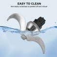 thumbnail image 4 of Blender Blade Replacement Part, Anti Scratch Sturdy Stainless Steel Blender Blade Low Temperature Resistant  for TM31, 4 of 7