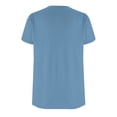 thumbnail image 4 of Liquidation d'Économies! BEFOKA T-Shirt Grande Taille pour Femmes, Blouse Décontractée d'Été pour Femmes, Blouse à Manches Courtes Imprimée Mode pour Femmes Col Rond Décontracté, 4 of 4