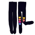 thumbnail image 6 of TeeHee Little Kids Girls Fashion Cotton Tights 3 Pair Pack, 6 of 6
