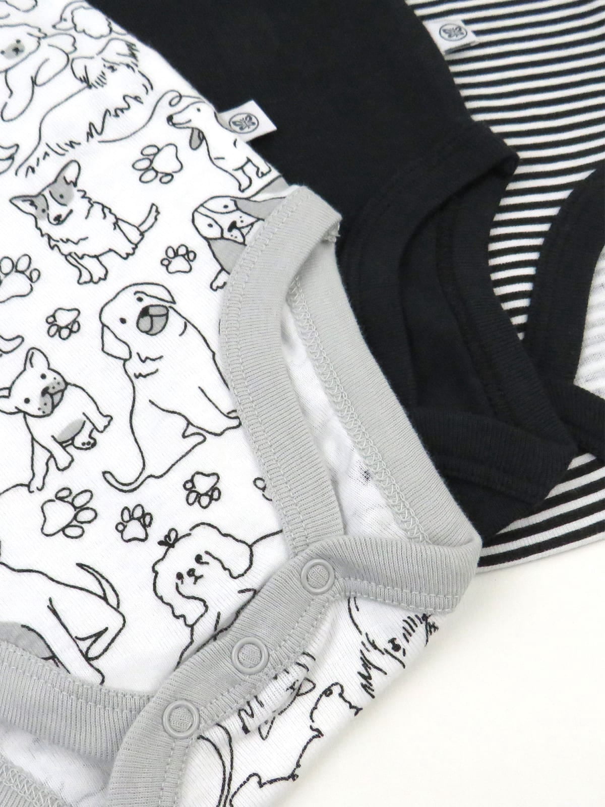 Honest Baby Clothing Organic Cotton Boy/Girl Short Sleeve Bodysuit Set, Newborn to 24M