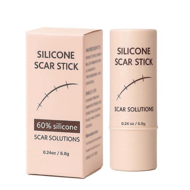 Skin Scar Solutions Silicone Scar Stick, Thick Solid Velvety Film For Scars