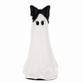 thumbnail image 2 of Texas Large Ghost Tabletop Decoration , Matte White Resin Standing Ghost Tabletop Figurine, Gentle Whimsical Autumn Halloween Indoor Shelf & Mantel Decor, 2 of 7