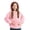 Pink EMOLRK6, variant on KEXE Girls Fleece Pullover Hoodie Loose Fit Long Sleeve Sweatshirt with Pocket Casual Warm Hooded Top