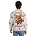 thumbnail image 5 of Back to School Cute Corgi All Over Print 3D Sweatshirt Unisex Merch Welsh Corgi Dog Lover Gifts Idea - 13010, 5 of 6