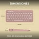 thumbnail image 3 of LOGITECH TECLADO INALAMBRICO PEBBLE KEYS 2 K380S ROSA, 3 of 3