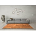 thumbnail image 3 of Ahgly Company Indoor Rectangle Oriental Orange Industrial Area Rugs, 6' x 9', 3 of 4