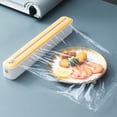 thumbnail image 6 of Yucurem Waterproof Saran With Slide Cutter For Cling Wrap Kitchen Essentials (Yellow), 6 of 10