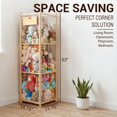 thumbnail image 3 of Organizador de Madera de 3 Niveles para Peluches KiddoCood, 3 of 7
