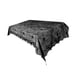 thumbnail image 1 of Mantel de encaje negro para Halloween, decoración de mesa de Halloween, centro de mesa, mantel de telaraña para mesa de comedor, tienda, sala de estar Murciélagos 122x244cm, 1 of 8