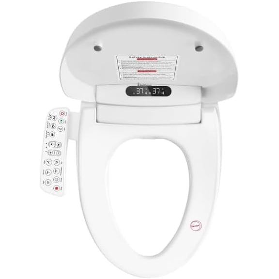 Biogiene Electric Toilet Seat Bidet Arm Remote BG2910 ARE