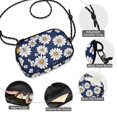 thumbnail image 3 of FORMRS Mini Crossbody Bag for Women Adjustable Rope Shoulder Casual Phone Purse, Retro Daisy Pattern, 3 of 7