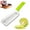 Grass Green, variant on Dual Blade Julienne Cutter, Stainless Steel Double-Layer Slicer, Stainless Steel Cabbage Shredder for Coleslaw & Sauerkraut, Ergonomic Lettuce Chopper with Silicone