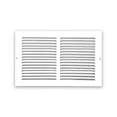 thumbnail image 1 of Baseboard Air Return Grille 14″x8″ – Seamless Baseboard Vent Cover, Powder-Coated Steel, Pre-Drilled Holes with Screws, Residential & Commercial Indoor Use, 1 of 8