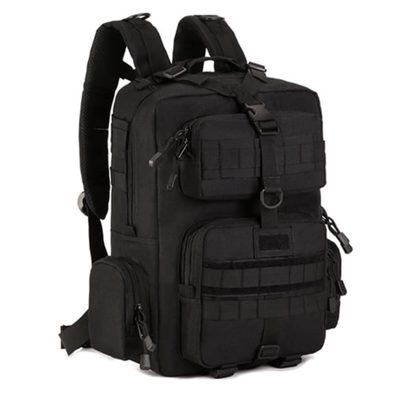 Bolsa de camping Advancent Unisex Resistencia al desgaste Nylon 30L Ganchos Negro