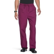 Scrubstar Men's Core Essentials Brushed Poplin Drawstring Cargo Scrub Pant 77934